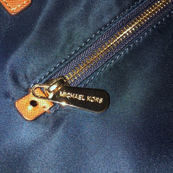 Navy Blue Michael Kors Tote Bag - Picture 3 of 7